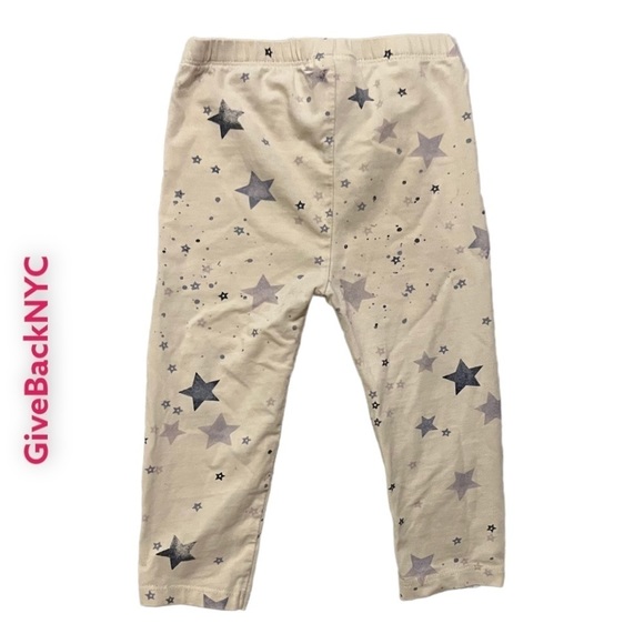 FIRST Impressions White Pants with Stars 18M - Picture 2 of 4